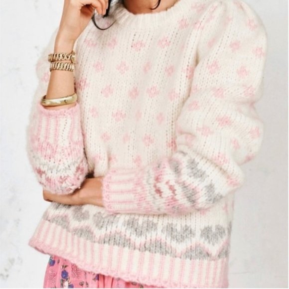 LoveShackFancy Rosie Alpaca Sweater